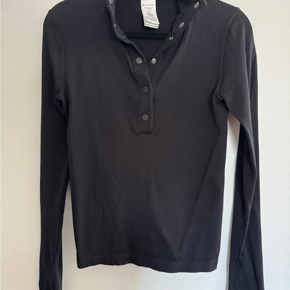 Athleta Ribbed Top - Picture 1 of 2